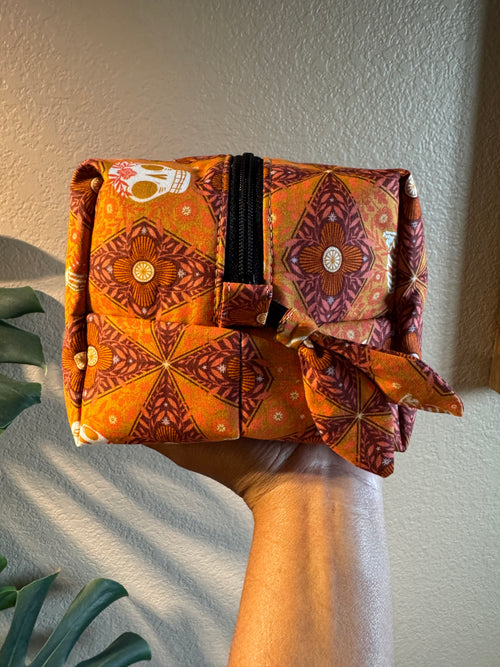 More Than Bones Boxy Makeup Bag