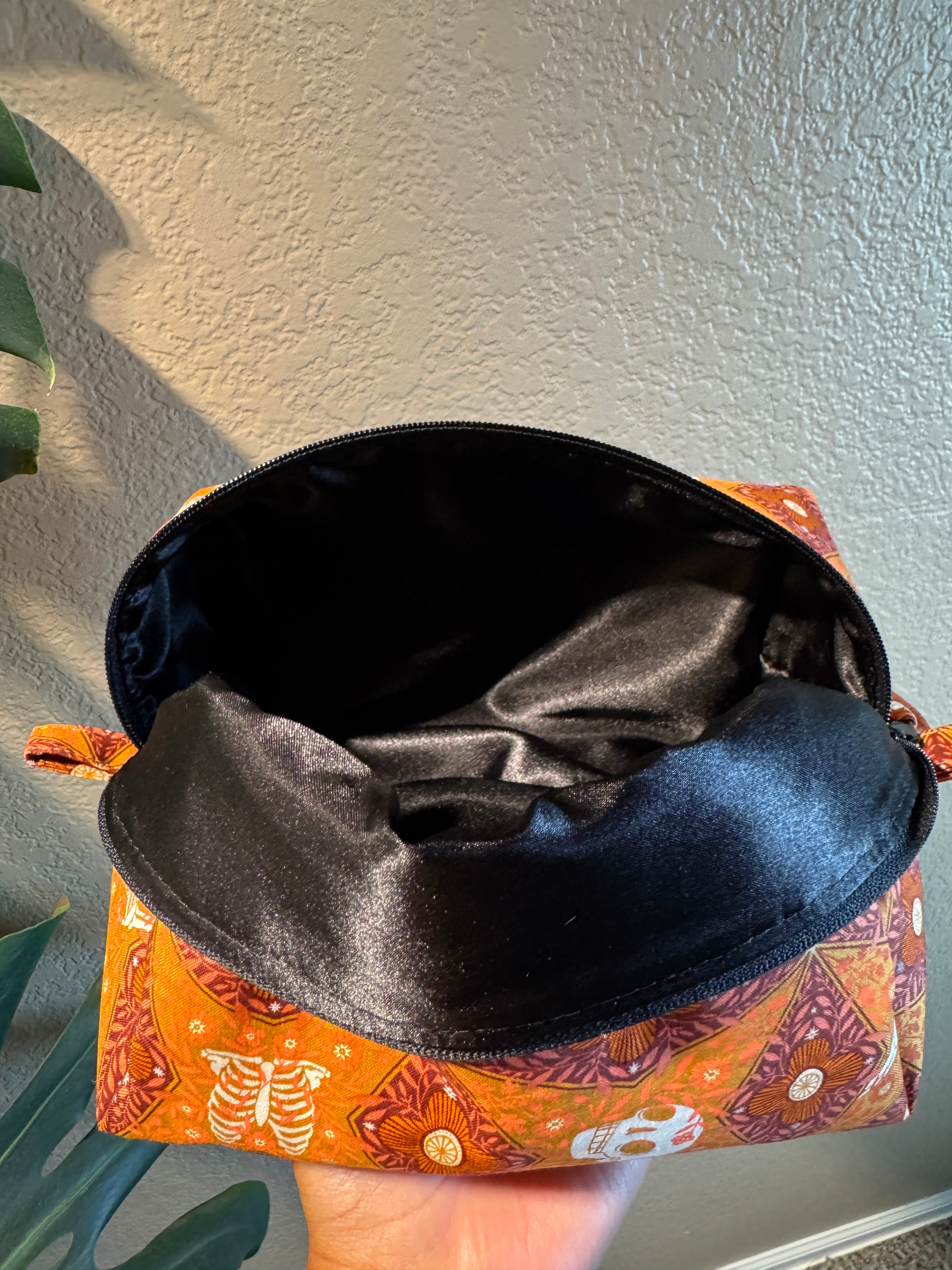 More Than Bones Boxy Makeup Bag